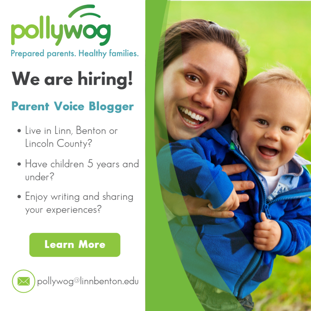 Pollywog is hiring a Parent Voice Blogger